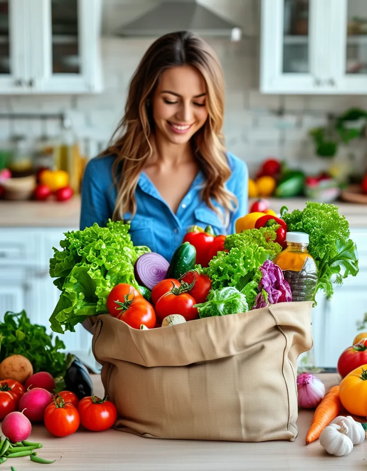 The Volume Eating Grocery List: 15 Staples That Make Filling Meals Easy